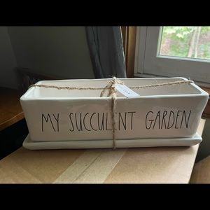 Rae Dunn My Succulent Garden